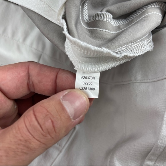 SPANX Flared‎ Pull-On Cropped Jeans Tummy Control Stretch Women’s Large White - Picture 8 of 12